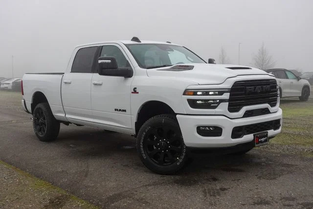 New 2026 Bright White Clear-Coat Exterior Paint RAM Laramie image 5