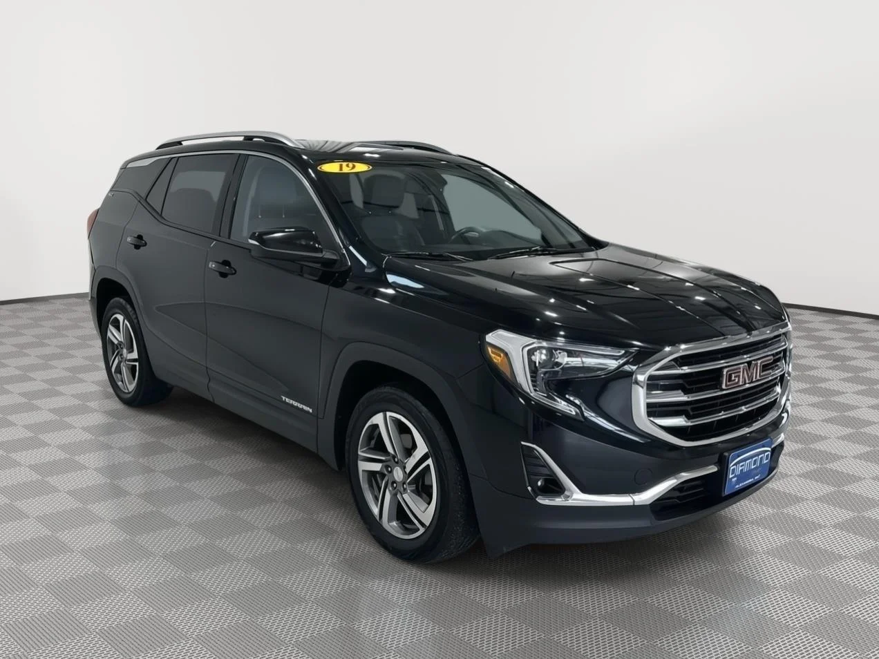 Used 2019 EBONY TWILIGHT METALLIC GMC SLT image 7