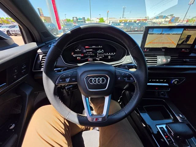 Used 2022 Glacier White Metallic Audi Premium Plus image 11