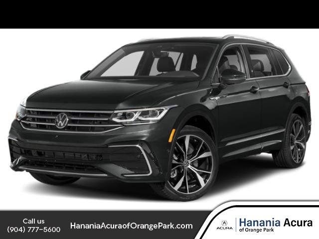Used 2022 Gray Volkswagen 2.0T SEL R-Line image 1
