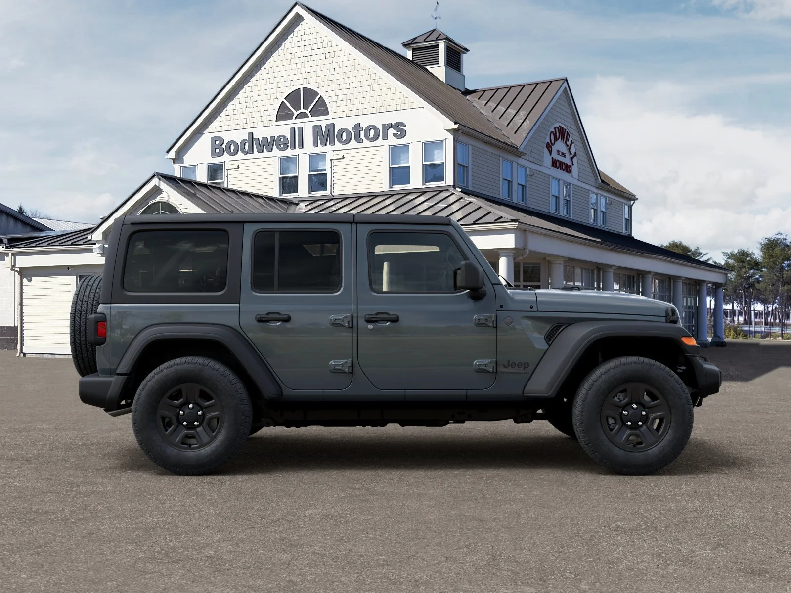 New 2026 Anvil Clear-Coat Exterior Paint Jeep 4-Door Sport image 47