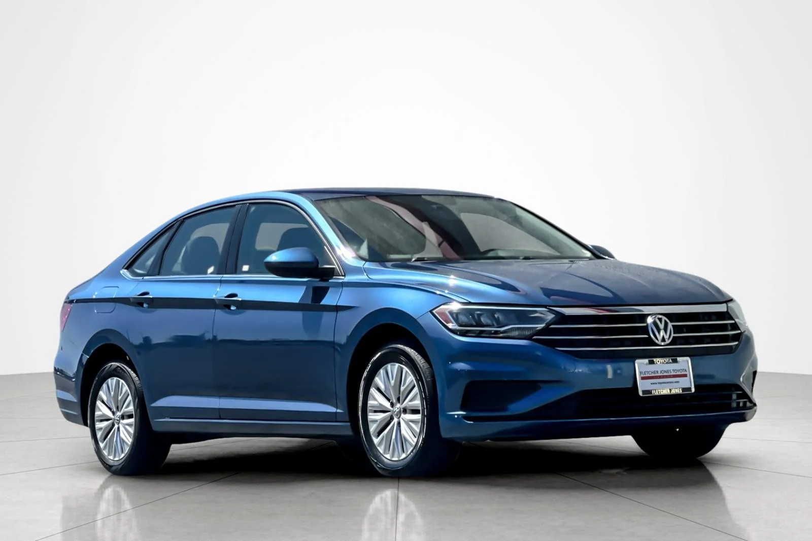 Used 2019 BLUE METALLIC Volkswagen S image 7