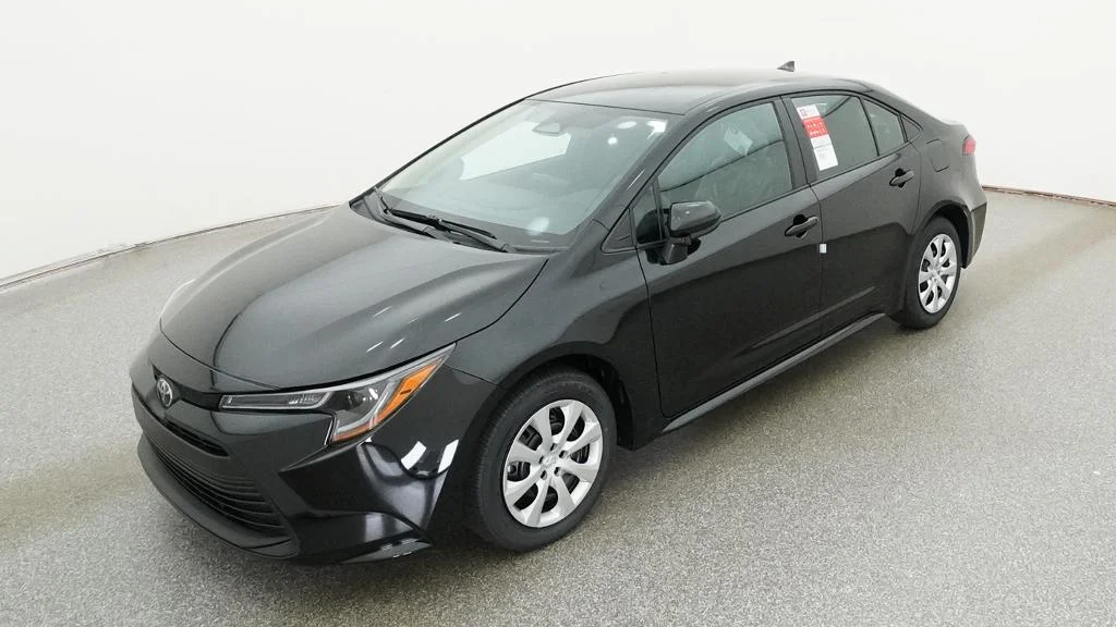 Midnight Black Metallic 2026 Toyota Corolla Sedan Front-Wheel Drive