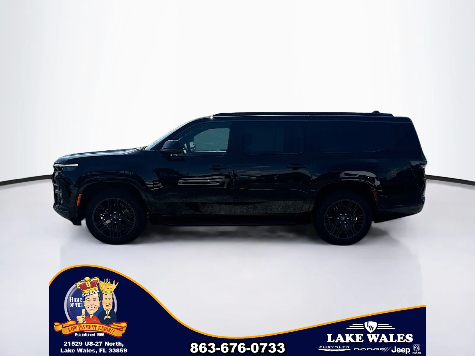 New 2026 High Gloss Black Exterior Paint Jeep Grand Wagoneer image 3