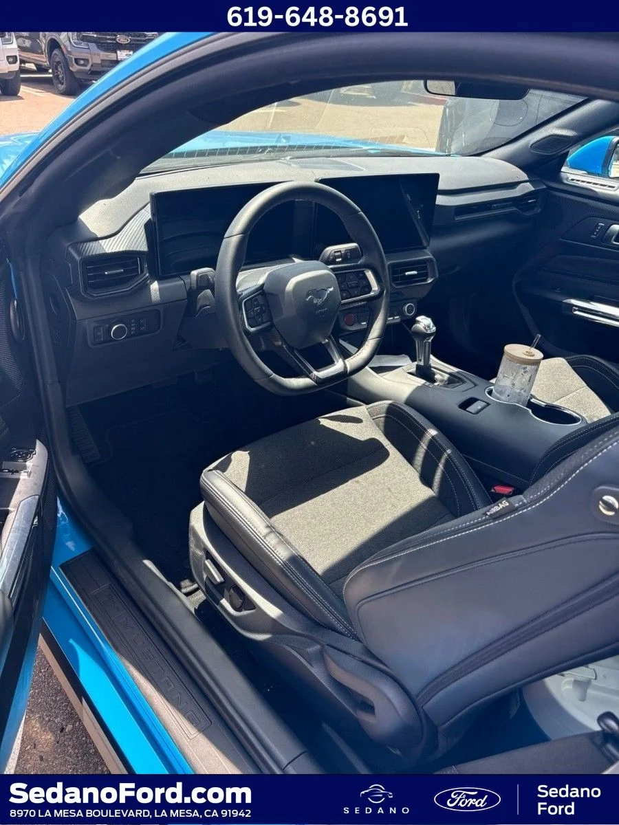 Used 2025 Grabber Blue Ford EcoBoost image 1