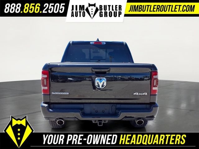 Used 2020 Black Ram Laramie Crew Cab 4x4 5'7