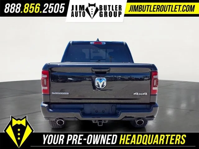 Used 2020 Black Ram Laramie Crew Cab 4x4 5