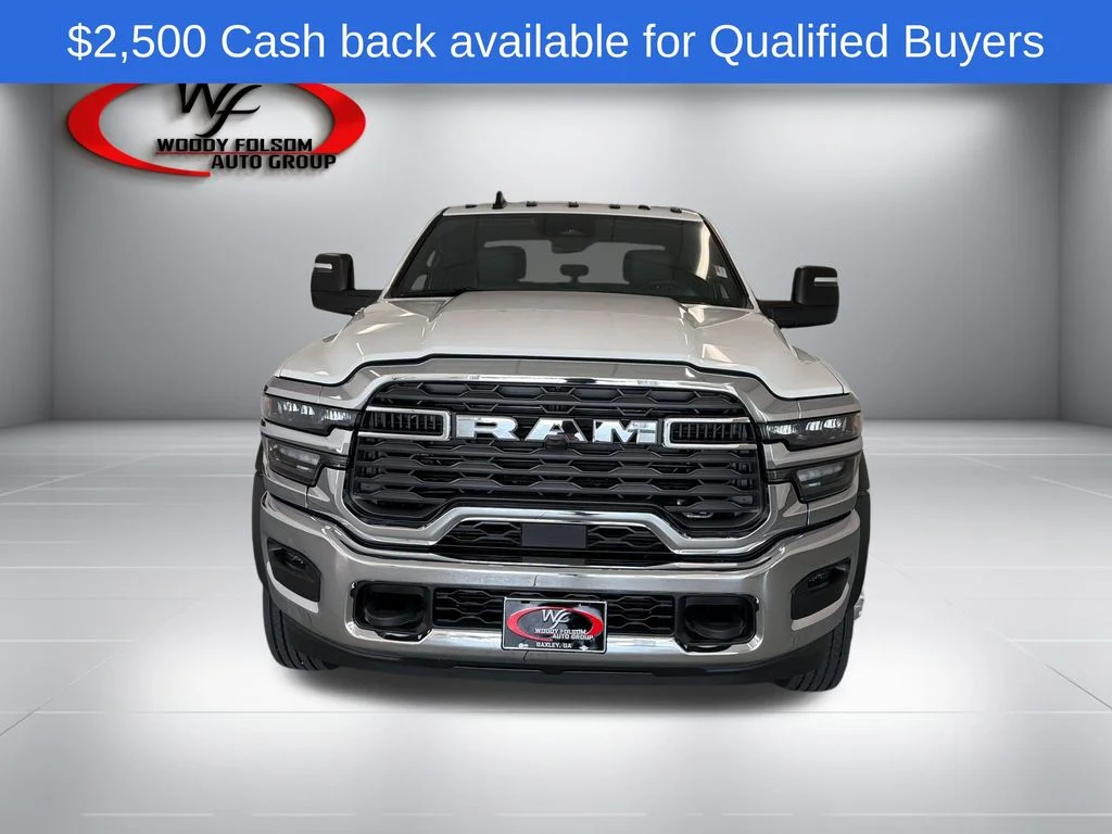 New 2026 Bright White Clear-Coat Exterior Paint RAM Tradesman image 2