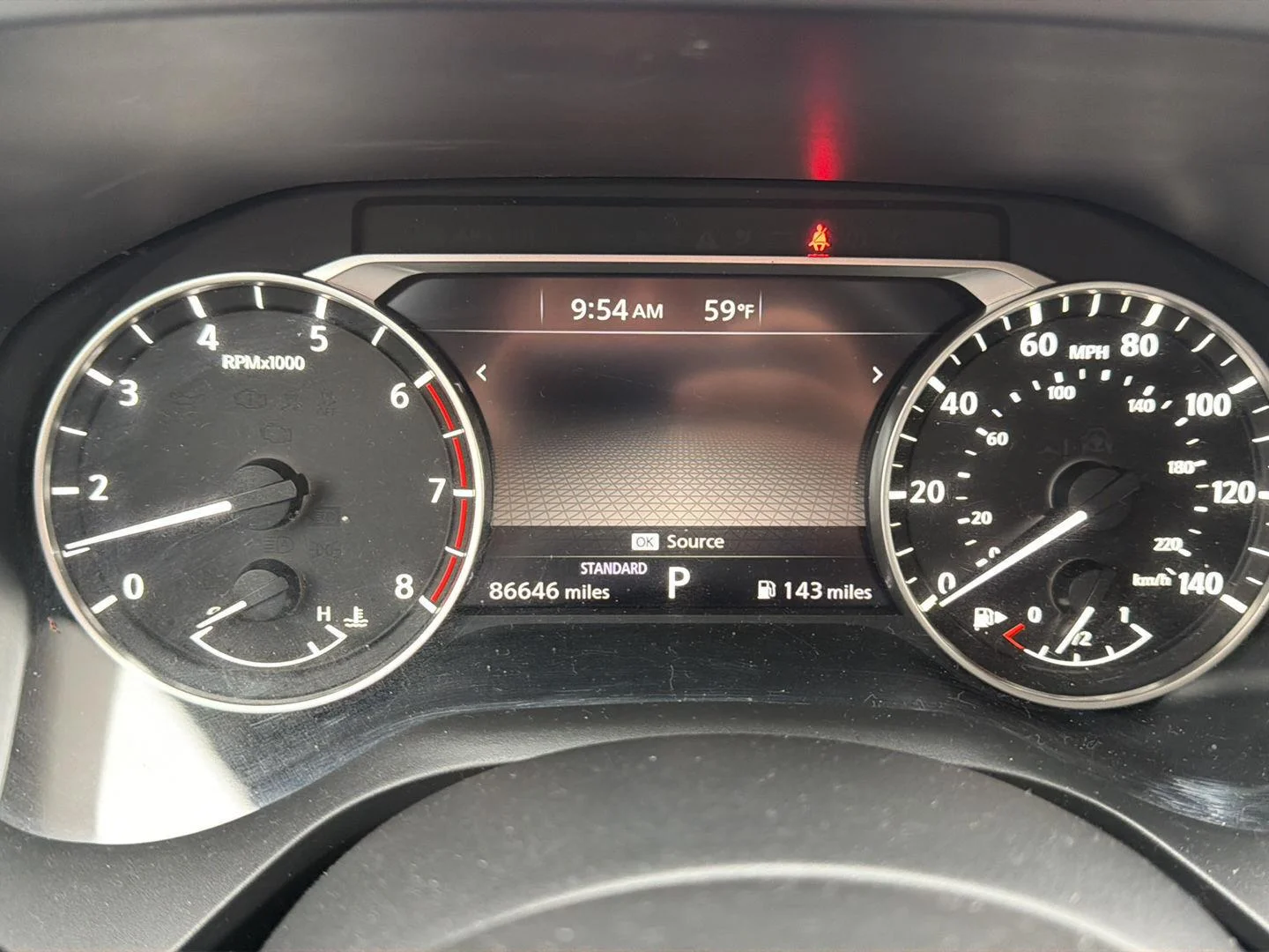 Used 2021 Caspian Blue Metallic Nissan SV image 10