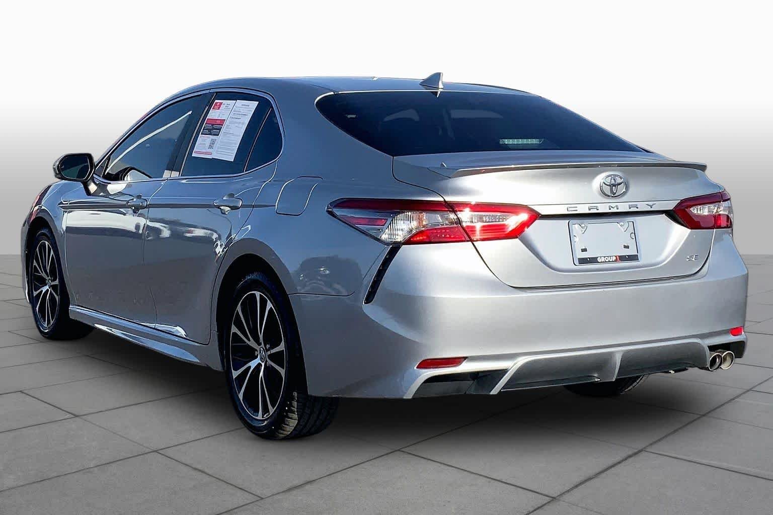 Used 2019 Celestial Silver Metallic Toyota SE image 12