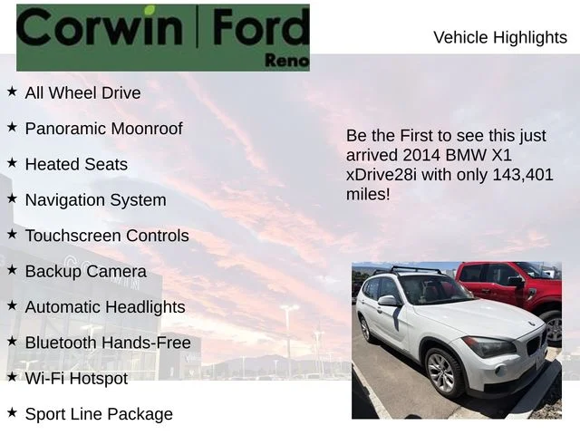 Used 2014 White BMW xDrive28i image 4