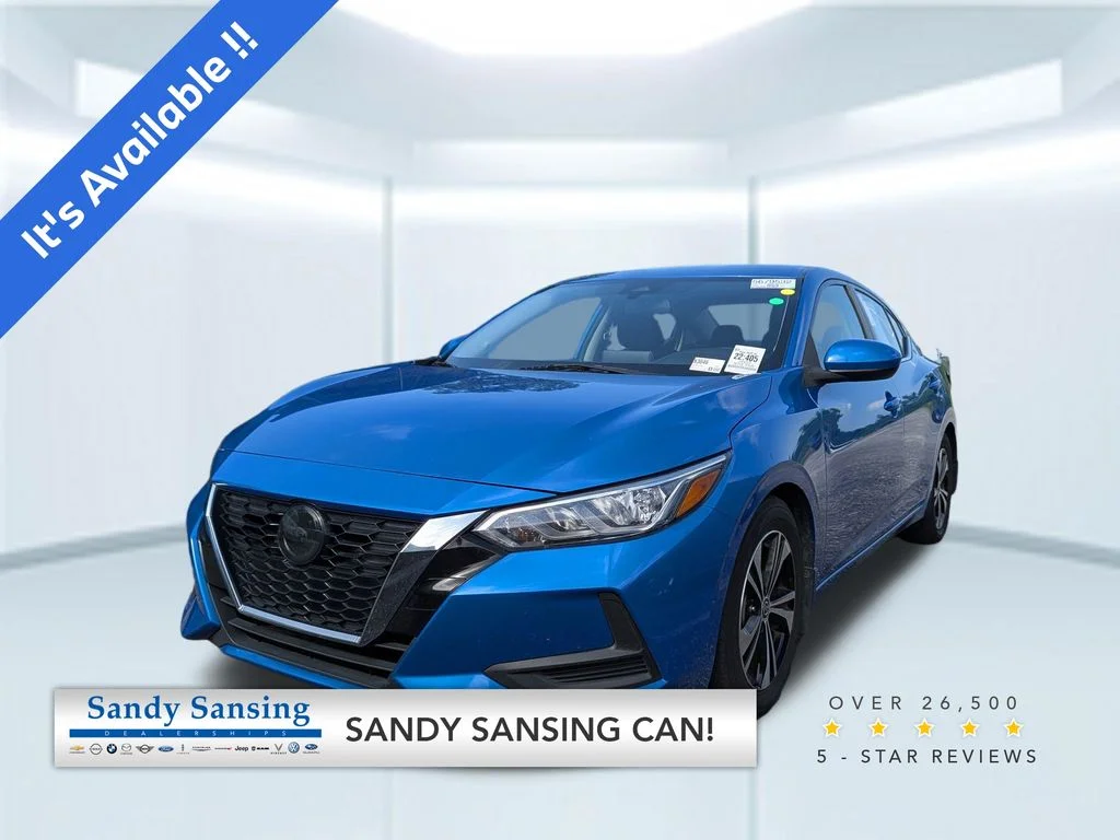 Used 2023 Blue Nissan SV image 1