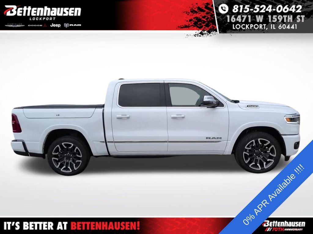 New 2026 Bright White Clearcoat RAM Limited image 3
