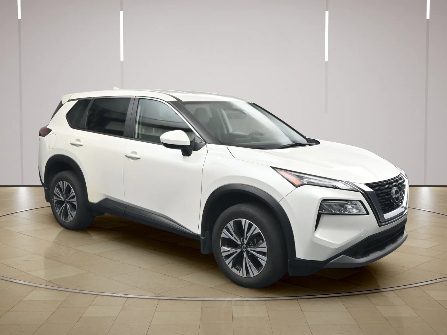 Certified Used 2023 Pearl White Tricoat Nissan SV image 1