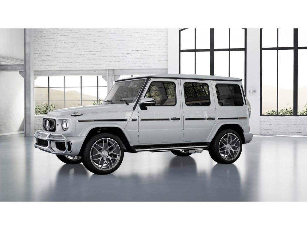 New 2027 MANUFAKTUR Moonlight White Metallic Mercedes-Benz AMG® G 63 SUV image 37