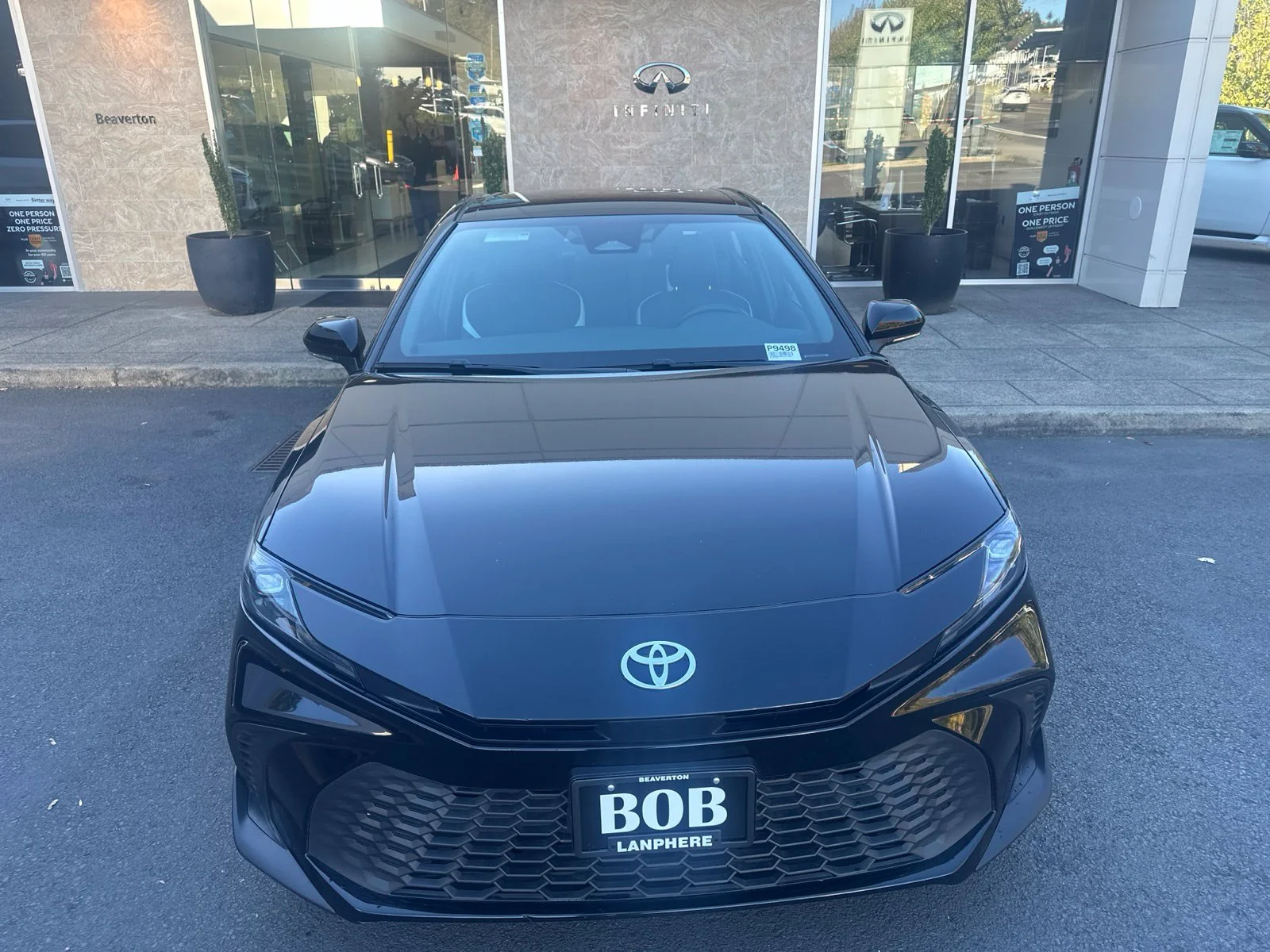 Used 2025 Black Toyota SE image 8