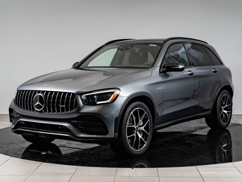 Used 2021 Selenite Grey Metallic Mercedes-Benz GLC 43 AMG® image 1