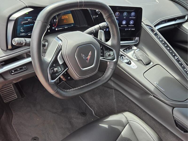 Used 2022 Orange CHEVROLET 2DR STINGRAY CONV W/3LT image 11