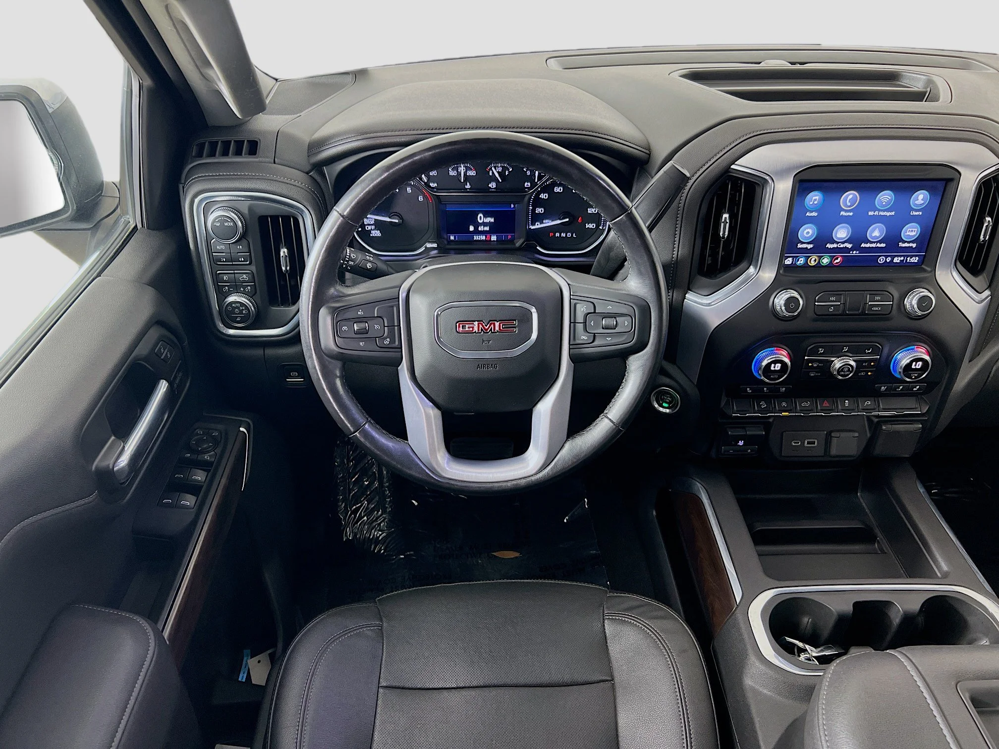 Used 2021 SATIN STEEL METALLIC GMC SLT image 24