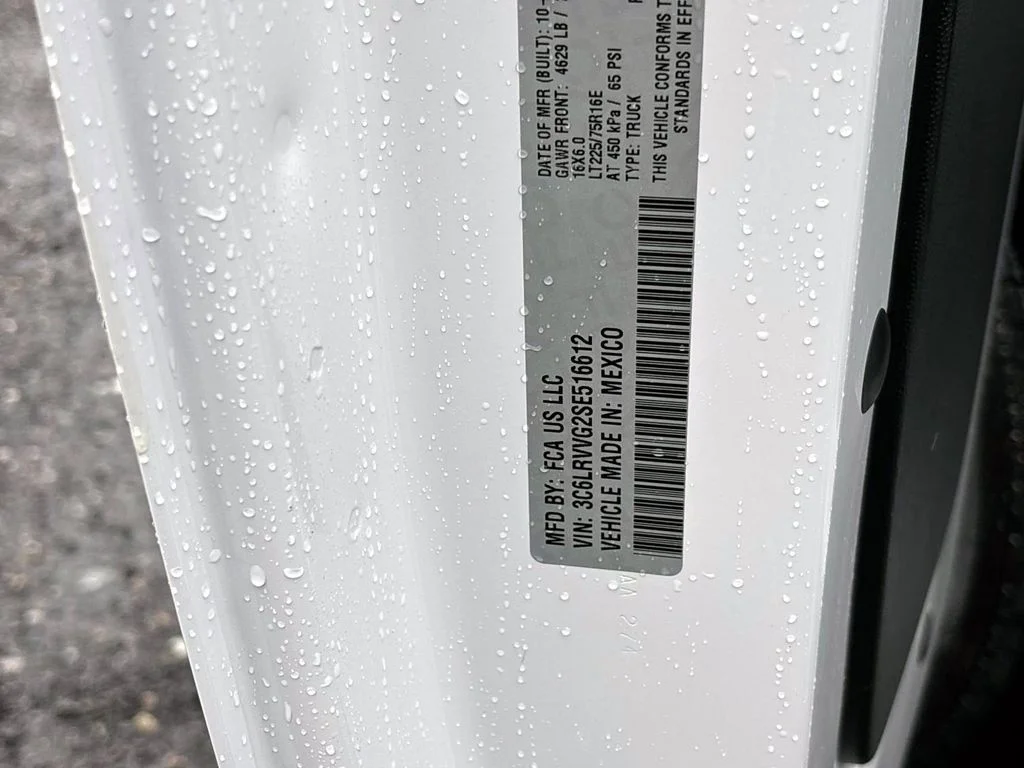 Used 2025 Bright White Clearcoat Ram  image 25