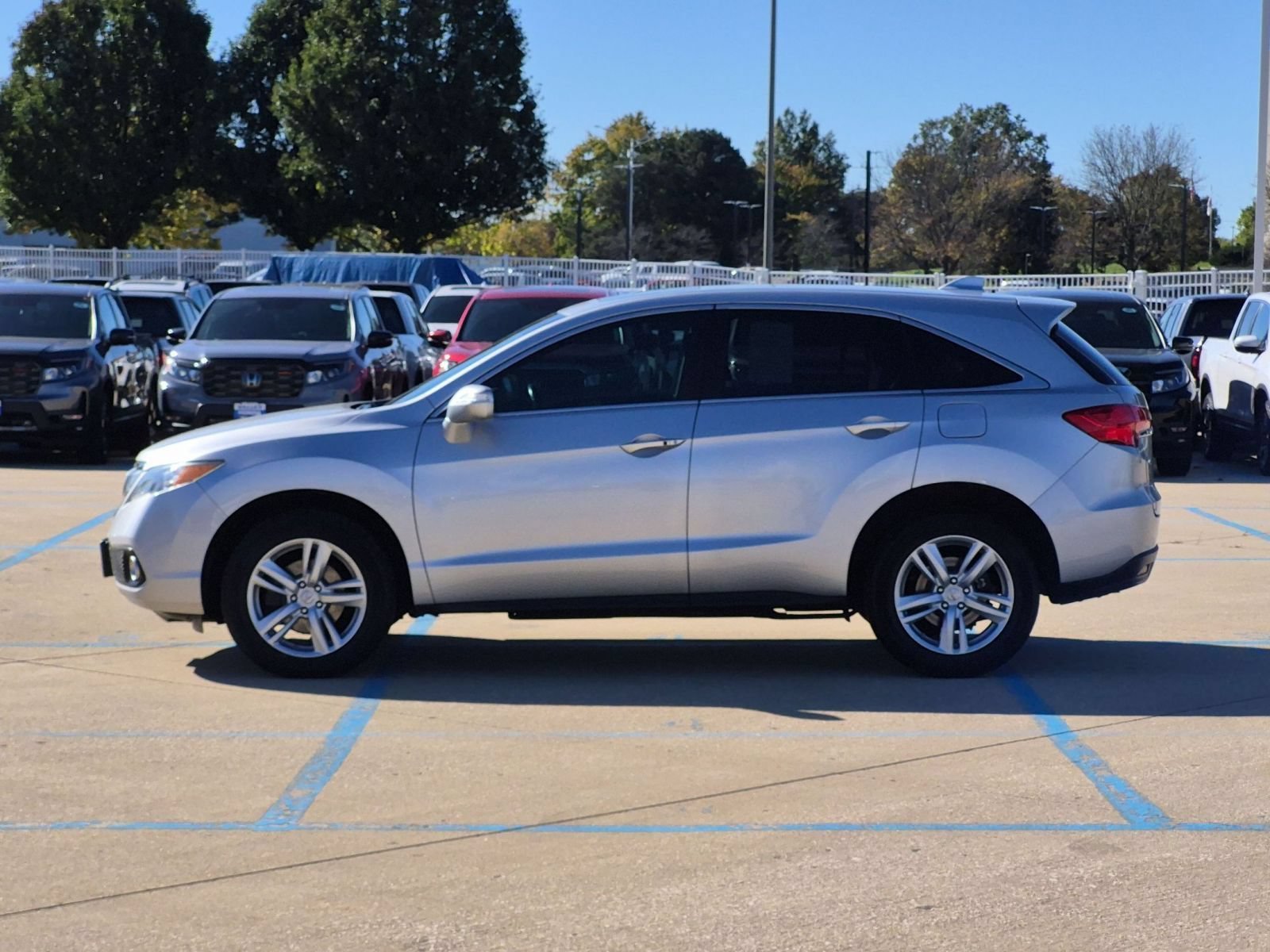 Used 2014 Forged Silver Metallic Acura AWD w/ Technology Package image 9