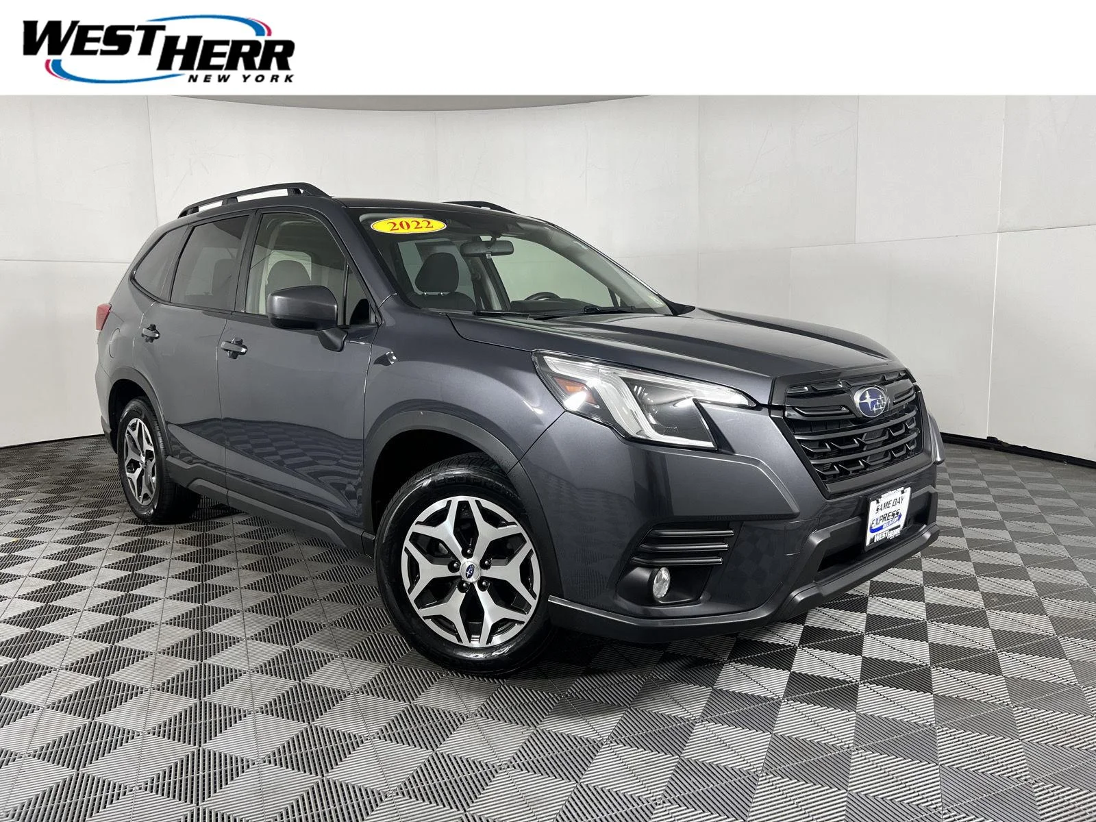 Used 2022 Magnetite Gray Metallic Subaru Premium image 1