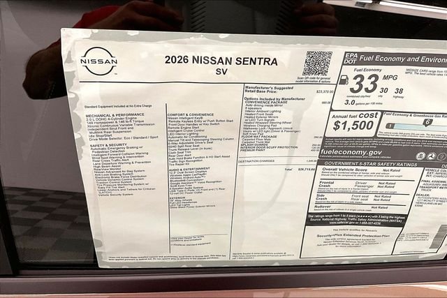 New 2026 Imperial Bronze Nissan SV image 37