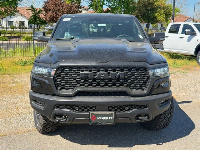 New 2026 Diamond Black Crystal Pearl-Coat Exterior Paint RAM Rebel image 3