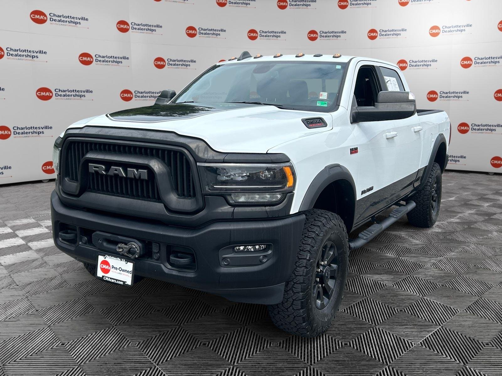 Used 2022 Bright White Clearcoat Ram Power Wagon image 1