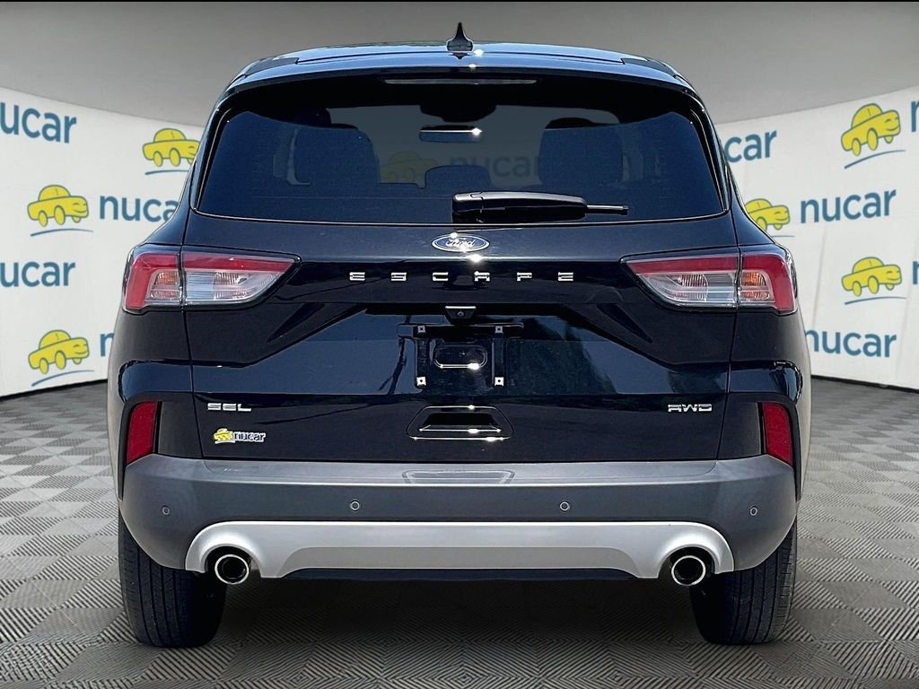 Used 2022 Agate Black Metallic Ford SEL image 5