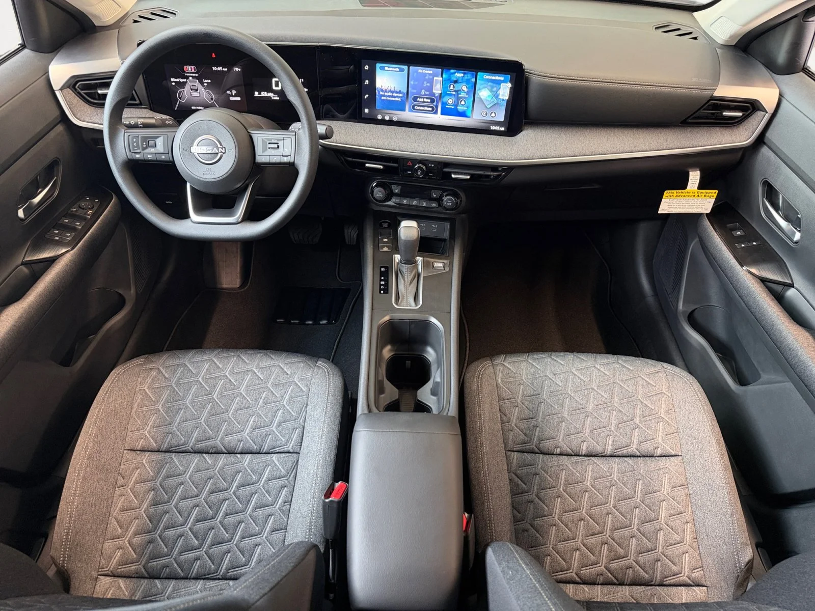 New 2026 Gun Metallic Nissan SV image 3