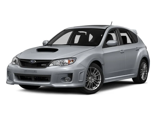 Used 2014 Ice Silver Metallic Subaru WRX image 1