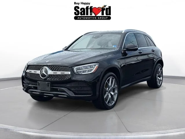 Used 2021 Black Mercedes-Benz GLC 300 image 1