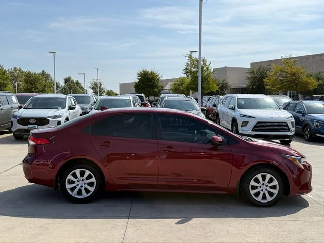 Certified Used 2024 RUBY FLARE PEARL Toyota LE image 6