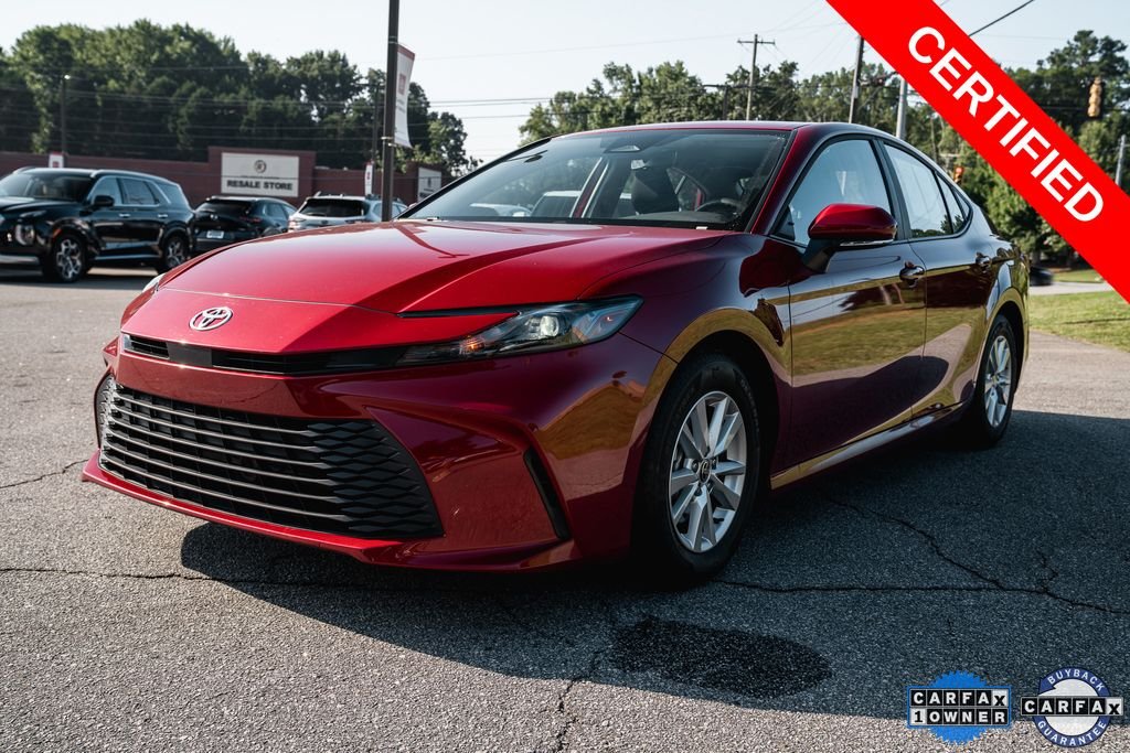 Used 2025 Red Toyota LE image 3