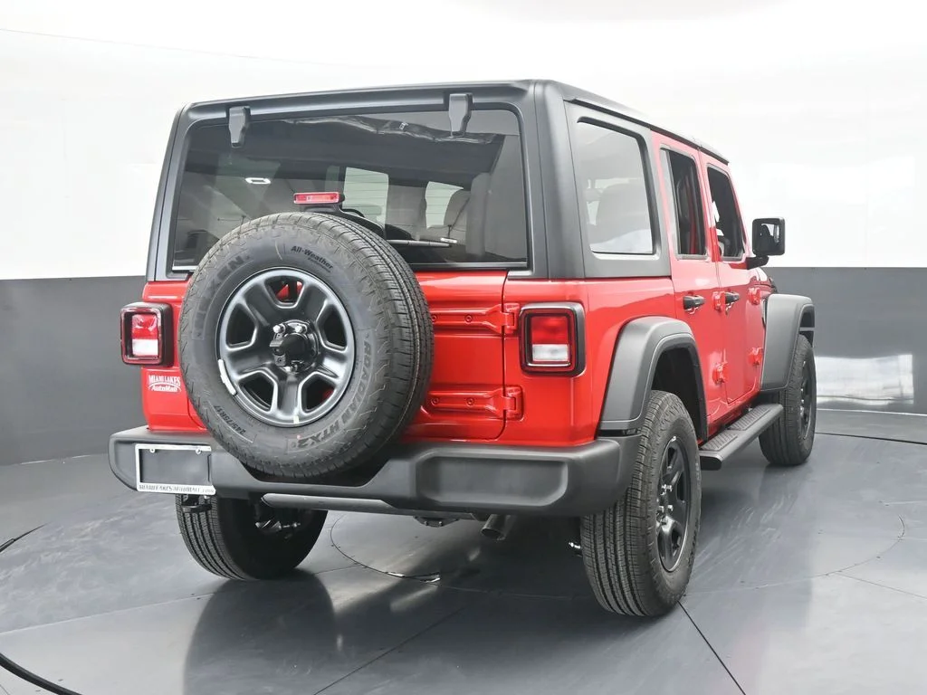 New 2026 Firecracker Red Clearcoat Jeep Sport image 5