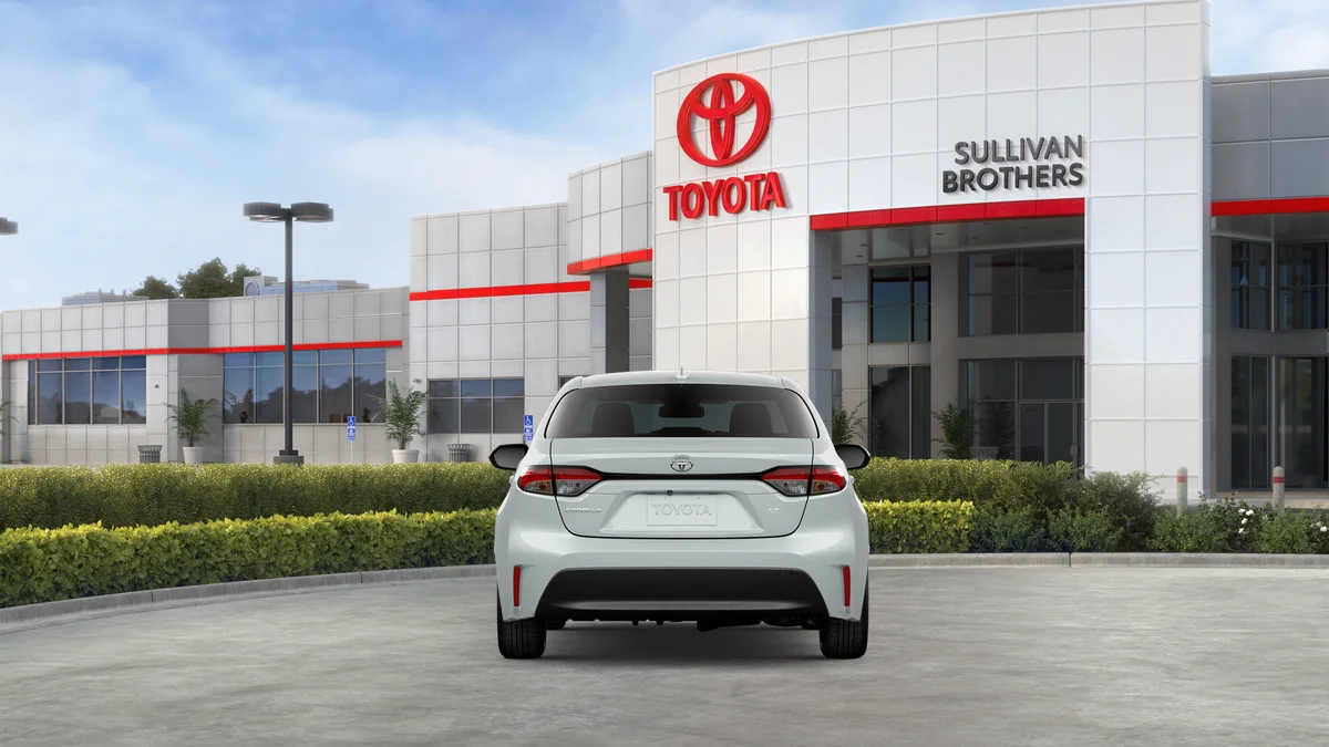 New 2026 Wind Chill Pearl Toyota LE image 8