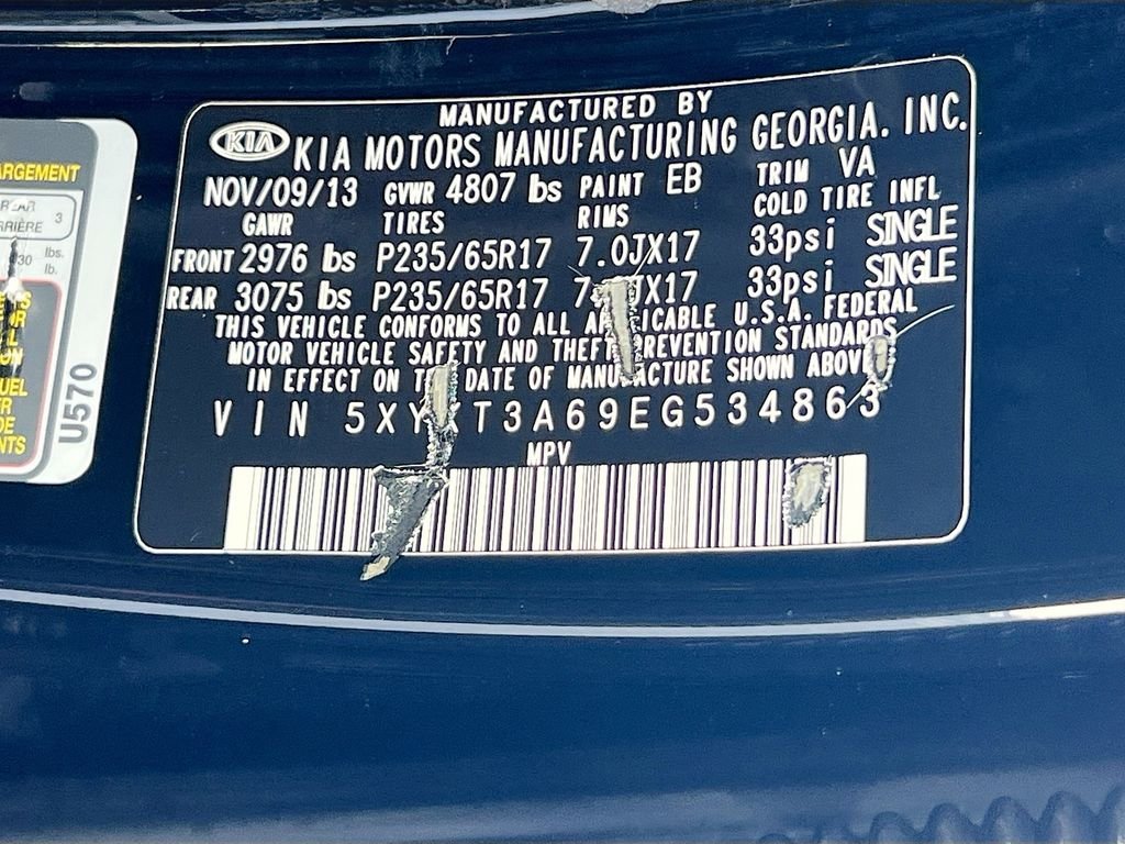 Used 2014 Ebony Black Kia LX image 28