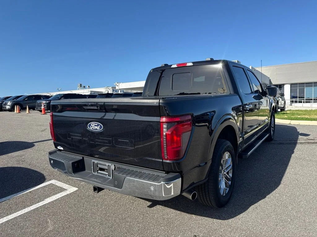 Used 2024 Black Metallic Ford XLT image 2