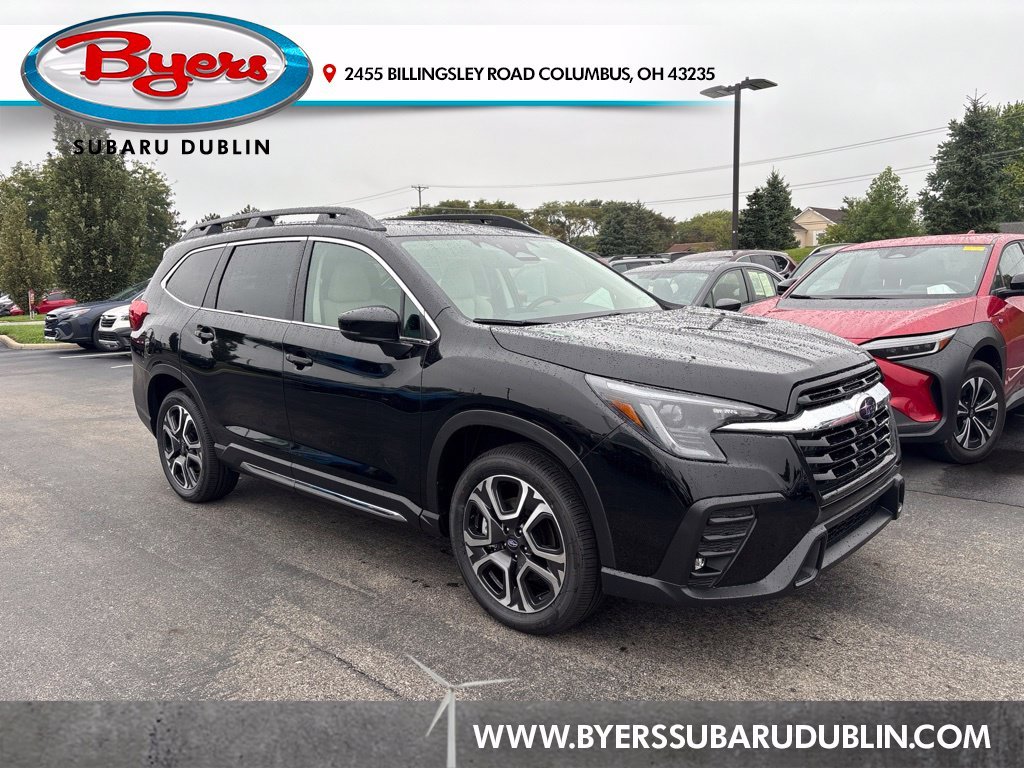 New 2027 CRYSTAL BLACK SILICA Subaru Limited 7-Passenger image 1
