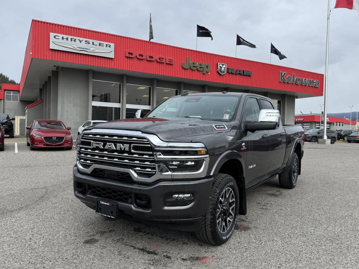 New 2026 Grey RAM Limited Longhorn 4x4 Crew Cab 6