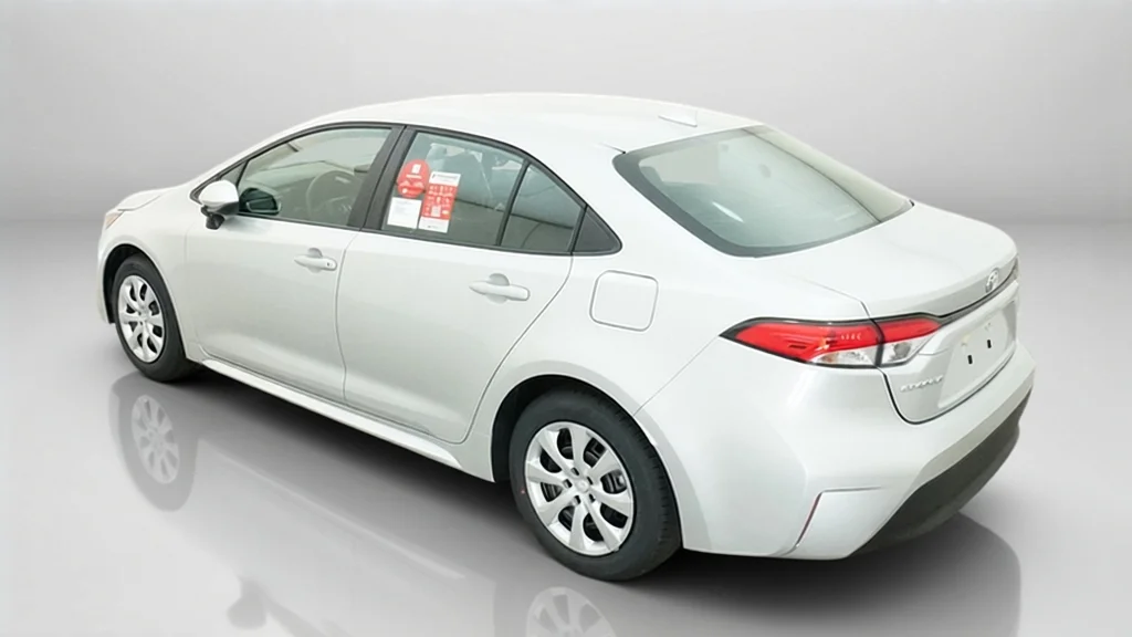 New 2027 Classic Silver Metallic Toyota LE image 14