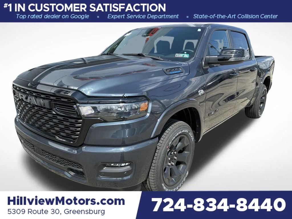New 2026 Forged Blue Metallic Exterior Paint RAM Big Horn/Lone Star image 1