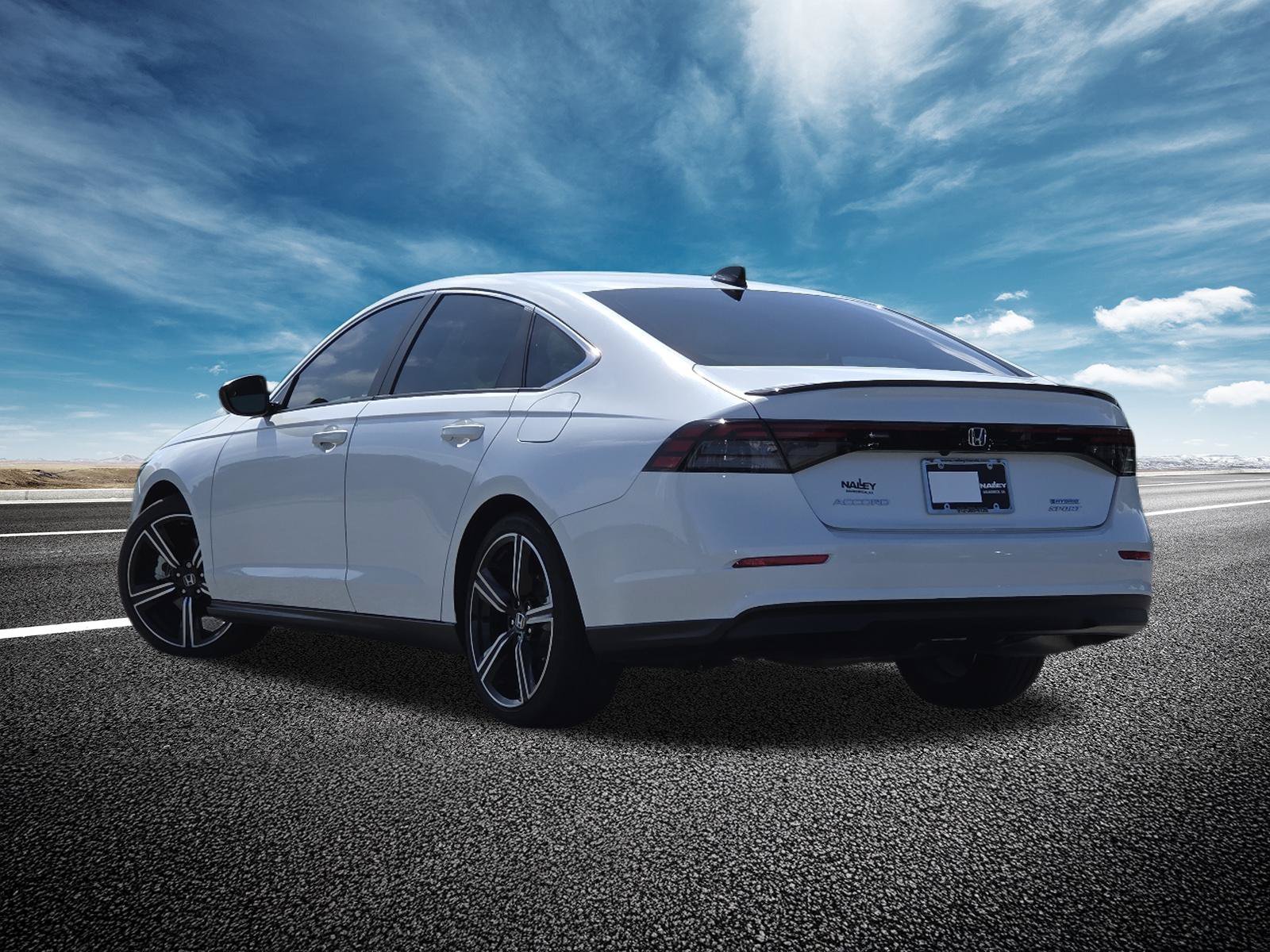 Used 2025 Platinum White Pearl Honda HYBRID SPORT image 49