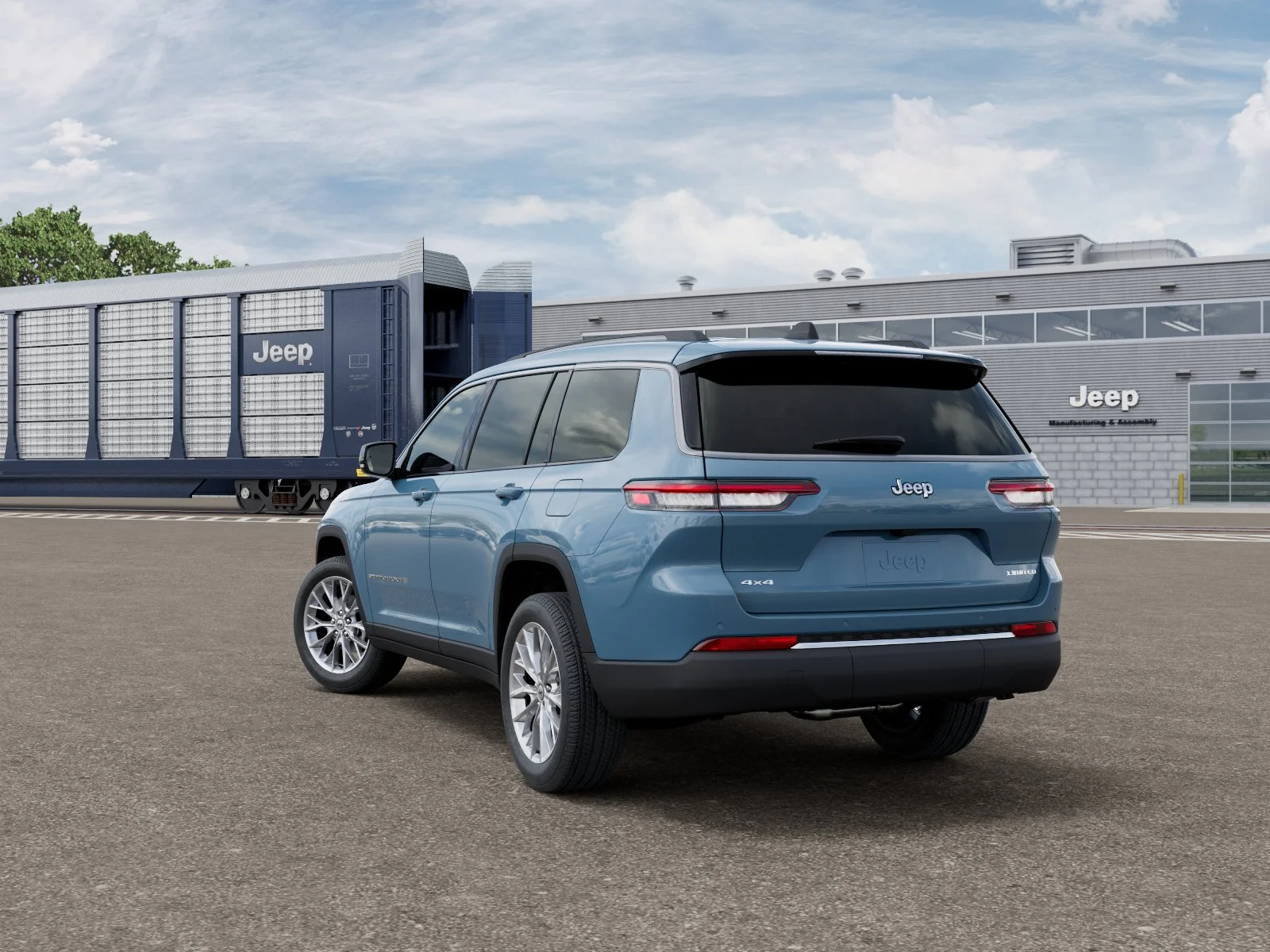 New 2027 Steel Blue Paint Jeep Limited image 29