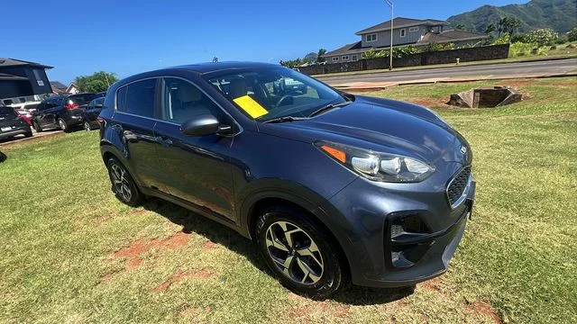 Used 2020 Blue Kia LX image 7