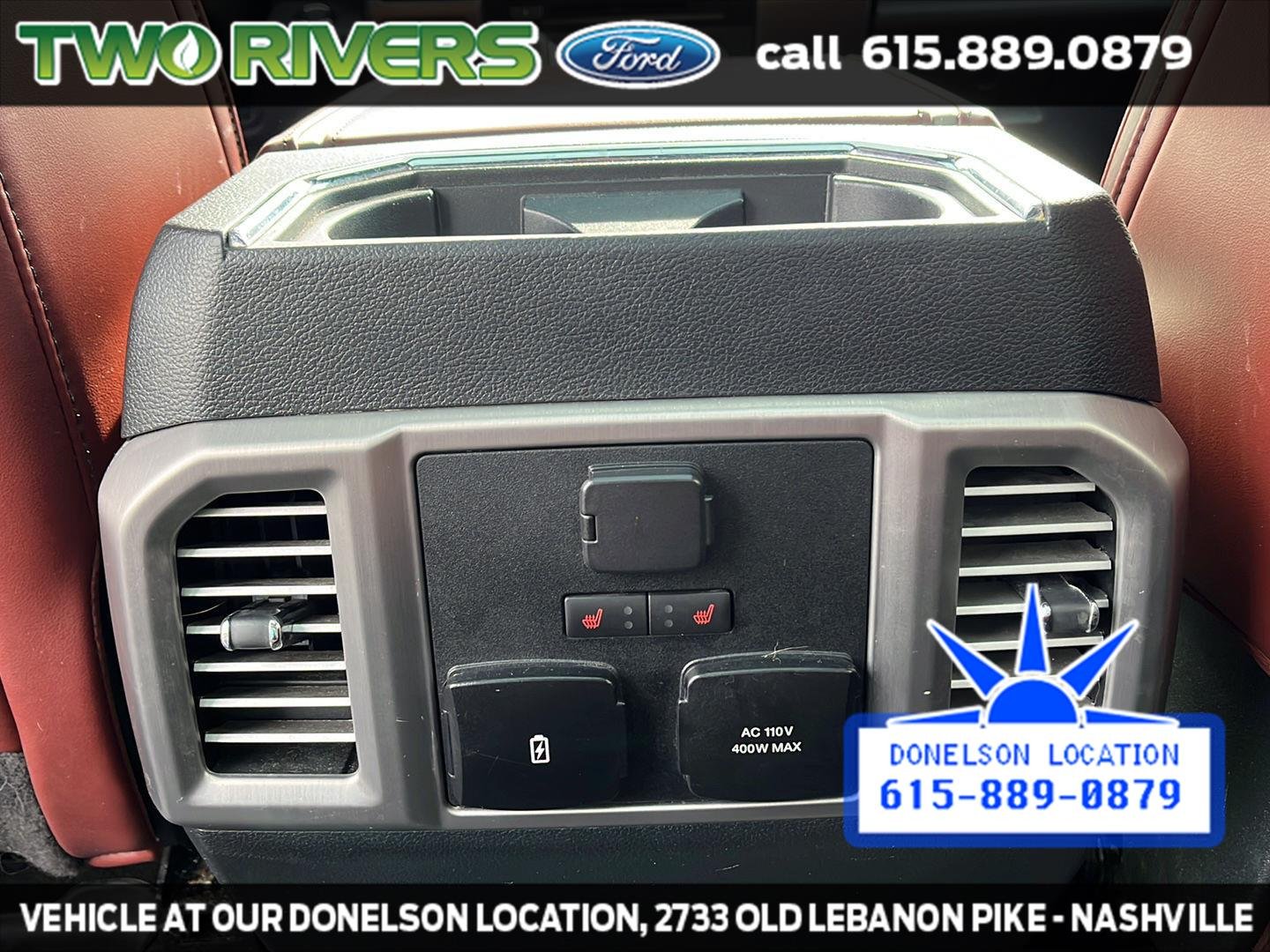 Used 2018 White Platinum Tri-Coat Metallic Ford Platinum image 43