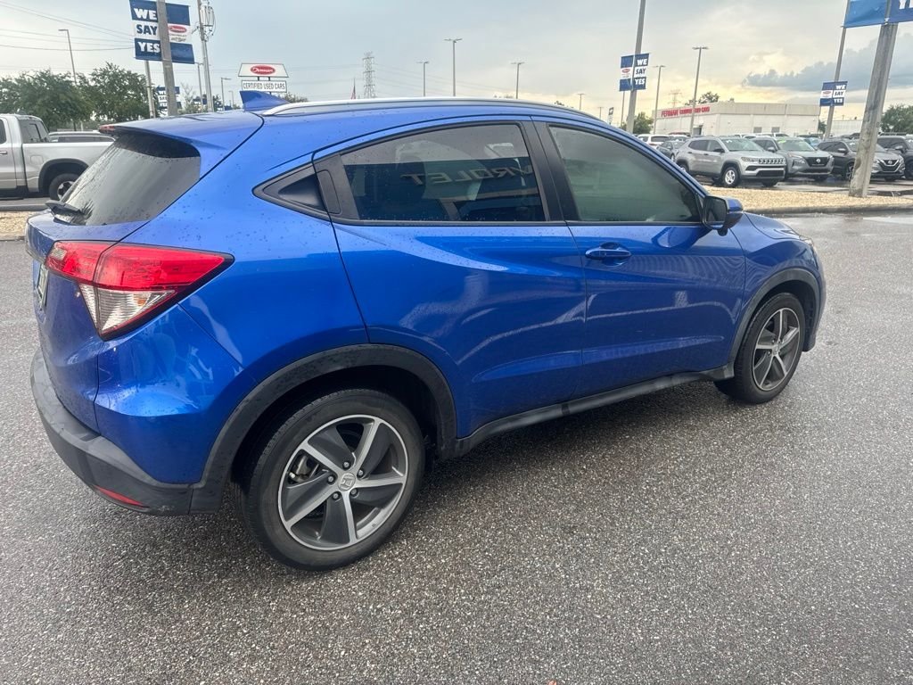 Used 2022 Blue Honda EX image 5