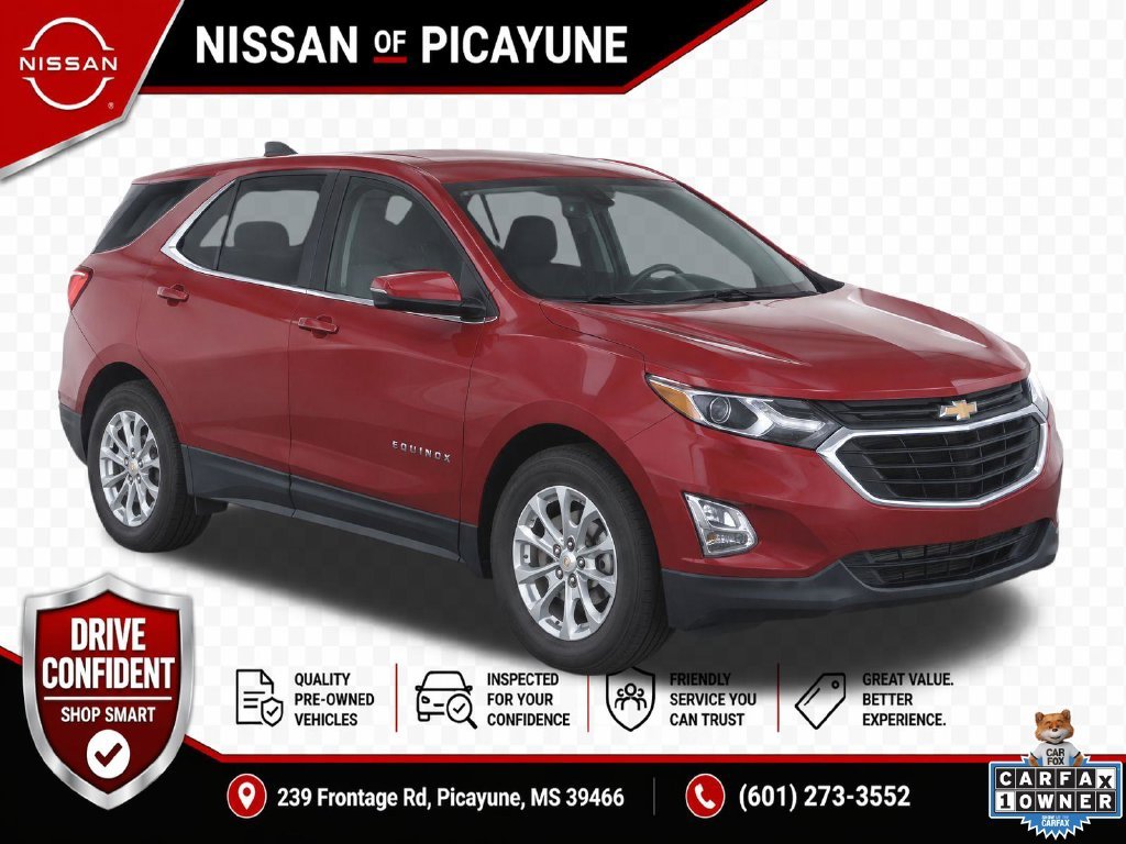 Used 2021 Chevrolet Equinox LT with VIN 3GNAXKEV2ML314958 for sale in Picayune, MS