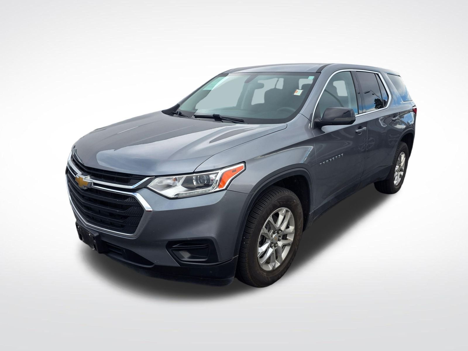 Used 2021 Satin Steel Metallic Chevrolet LS image 2